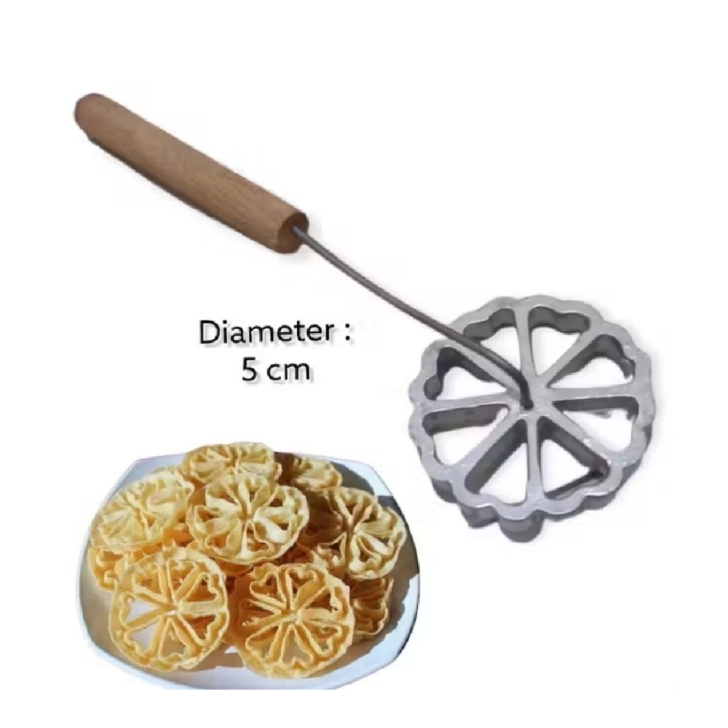 Cetakan Kue Kembang Goyang Anti Lengket/Cetakan Kue Kembang goyang