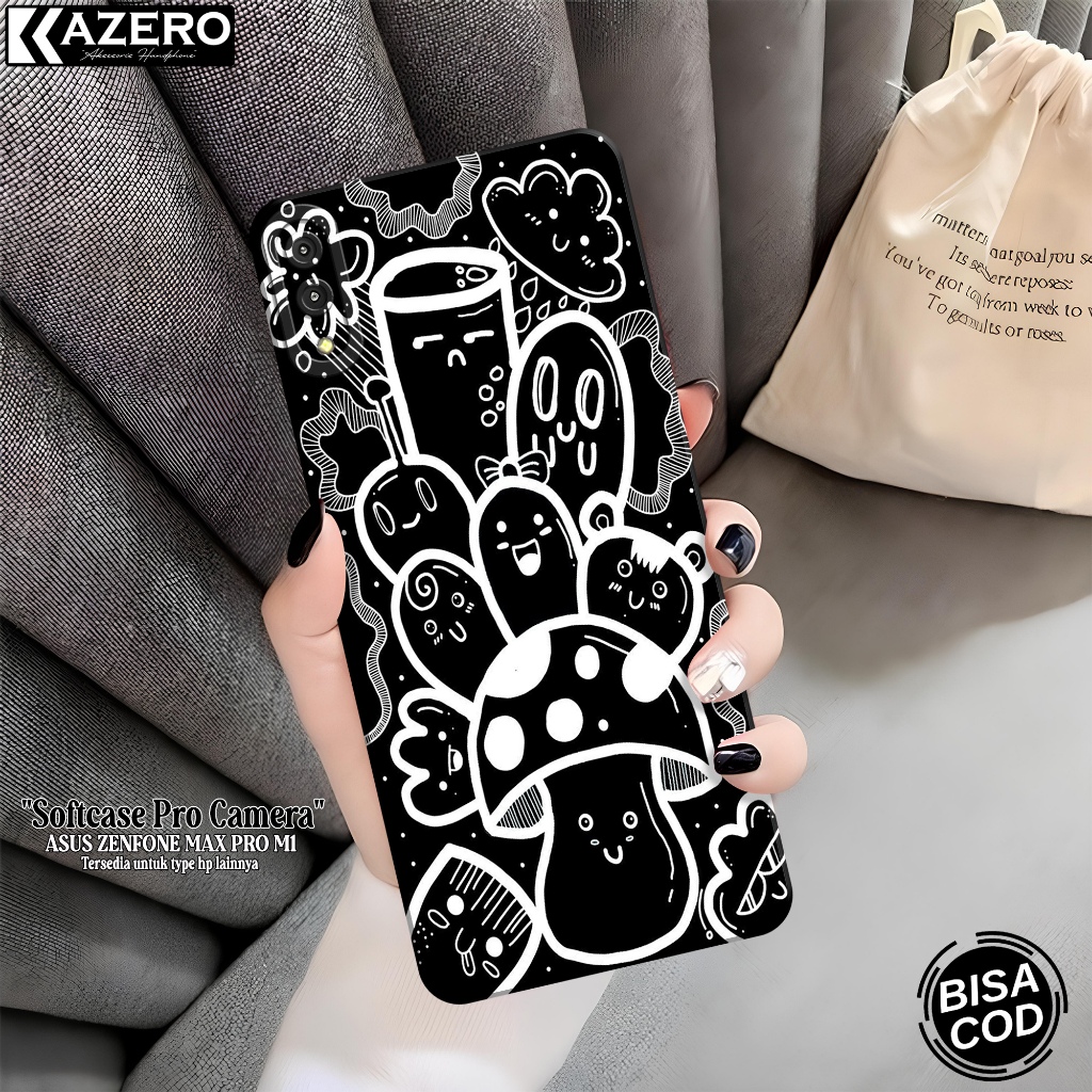 Case Hp ASUS ZENFONE MAX PRO M1 Fashion Case Aesthetic Silikon Pro Camera Softcase ASUS ZENFONE MAX 