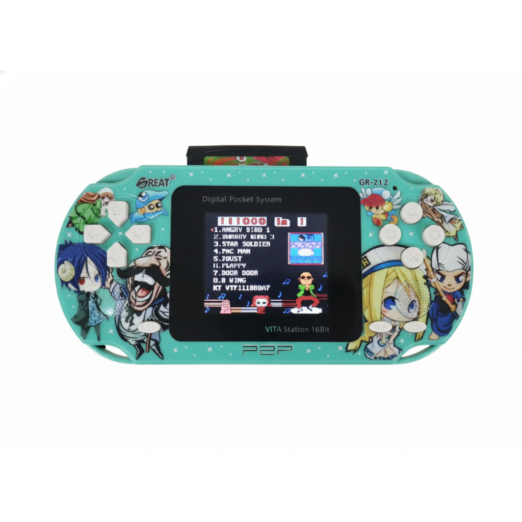 [Preloved] Game PSP Anak-anak P2P GREAT VITA GR-212 16Bit Great Station Game