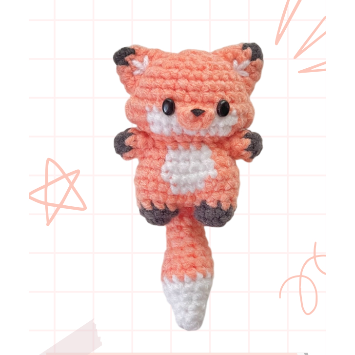Fox Amigurumi/Crochet Pattern}