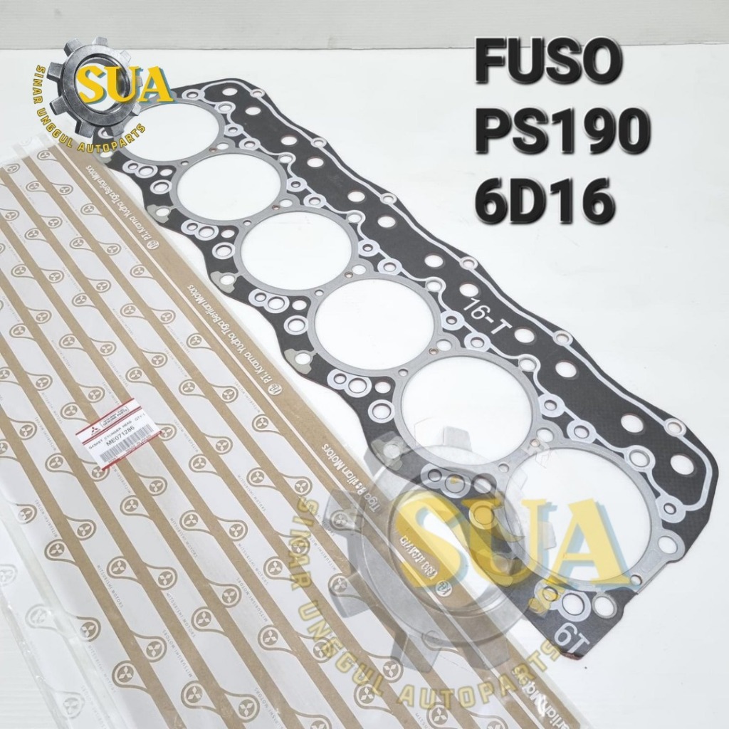 GASKET ONLY PACKING DEKSEL PAKING HEAD FUSO PS190 PS 190 6D16 ASBES GRAFIT ME071286 MITSU QUALITY