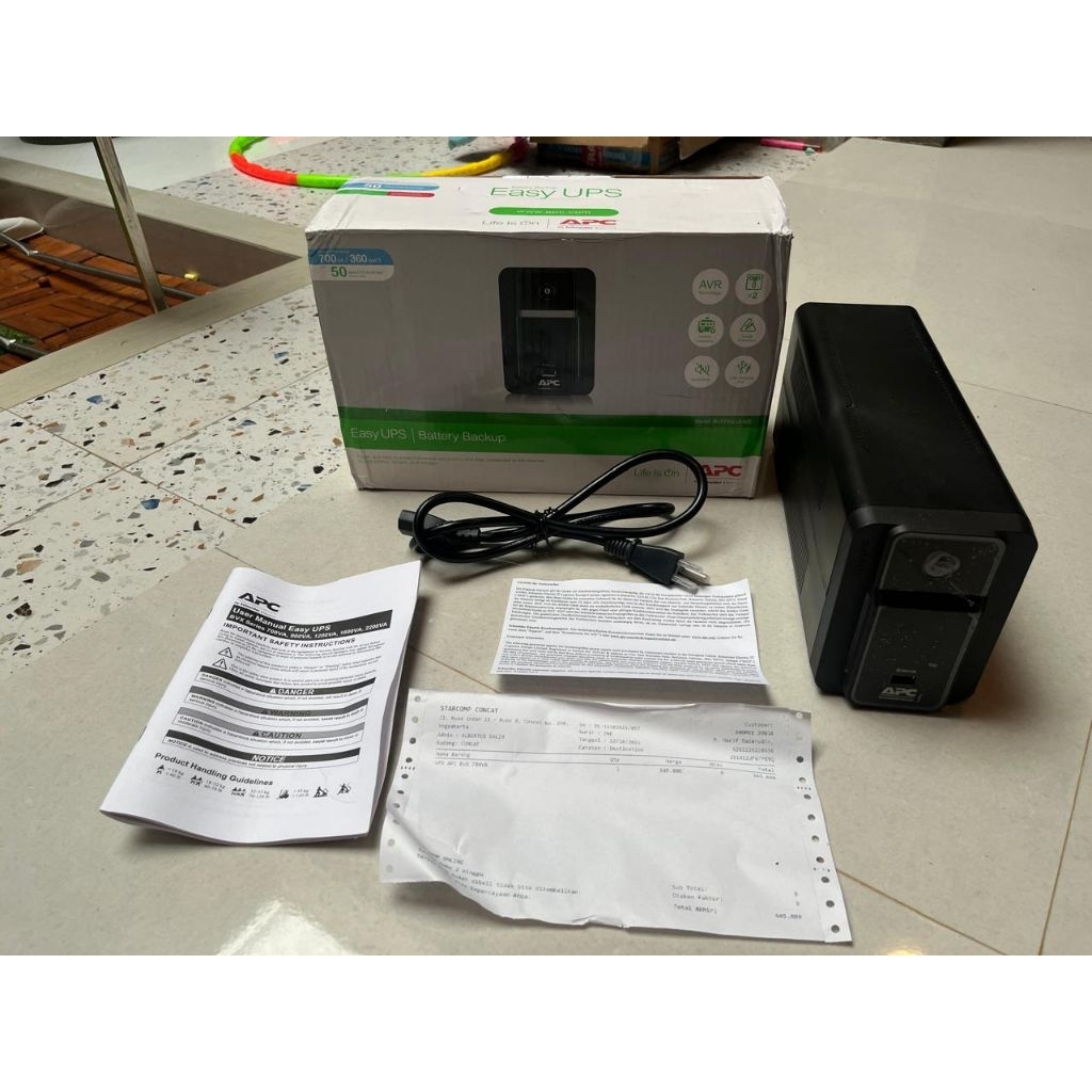 UPS APC 700VA 360W LIKE NEW MULUS