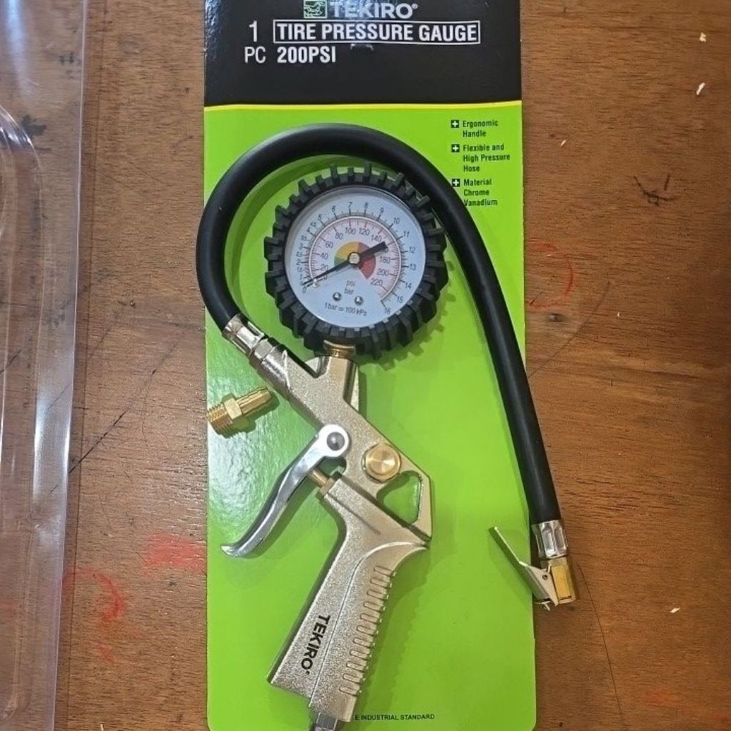 pengisi angin ban tekiro / inflator tekiro sambungan coupler nepel / pengisi angin ban mobil motor +