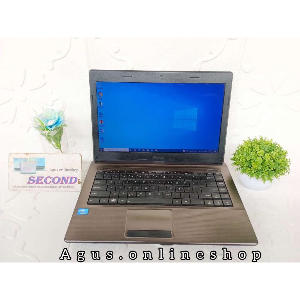 Laptop Asus X44H Celeron Ram 4gb Hardisk 500gb