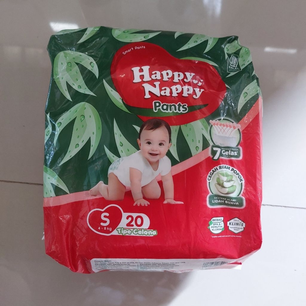 Happy Nappy S 20 Celana Pampers Happy Nappy