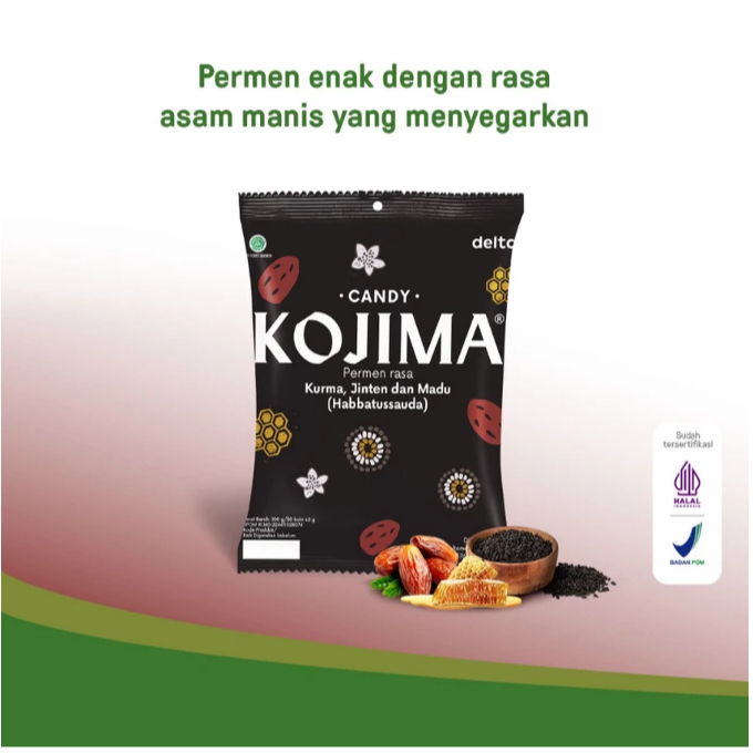 Kojima Madu Habbatussauda Permen Menyegarkan