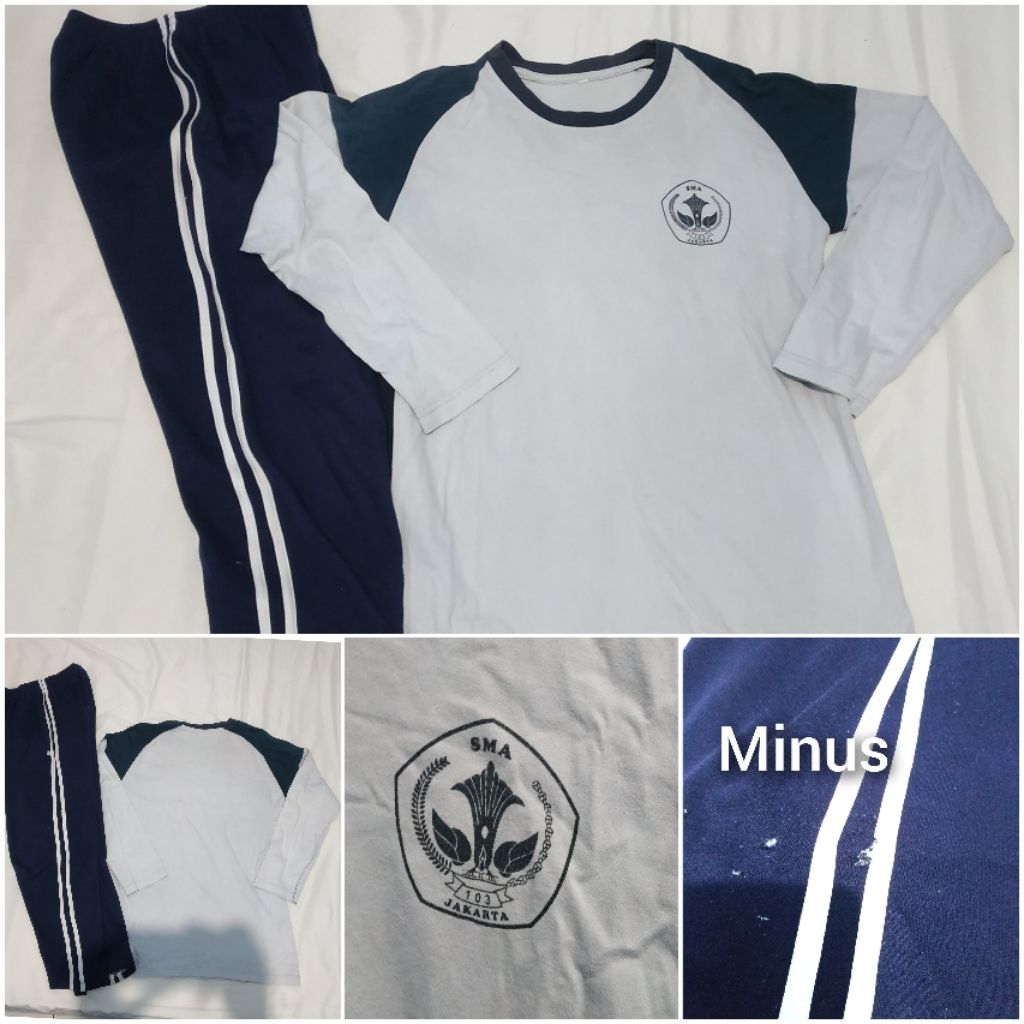 Seragam Olahraga Sekolah Preloved