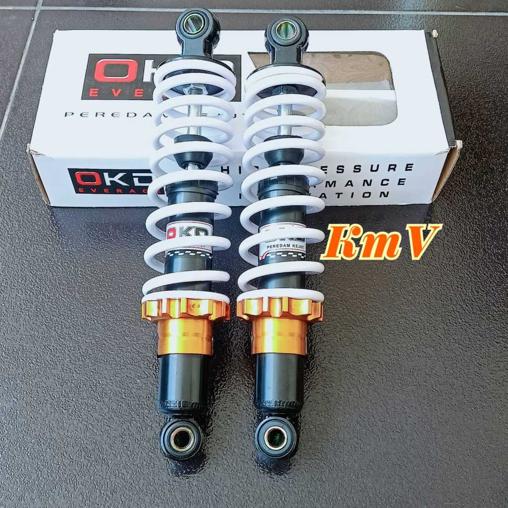 Shockbreaker / Shock Belakang Model 811 SERIES 280MM Motor Vega ZR Jupiter Z Force 1 F1zr - Putih
