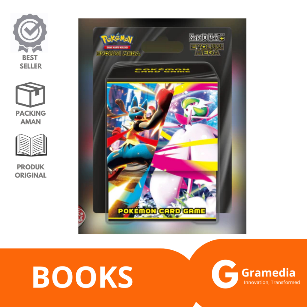 Gramedia Lampung - set 10 pack plus + kobaran biru MA2 inferno x M2 mega booster pack evolusi mega p