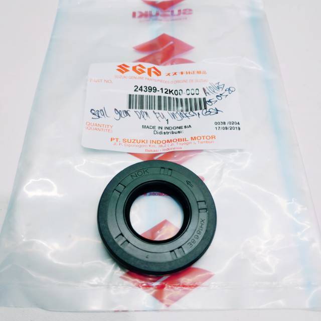 SEAL GEAR DEPAN ORIGINAL SATRIA FU INJEKSI GSX  24399-12K00-000