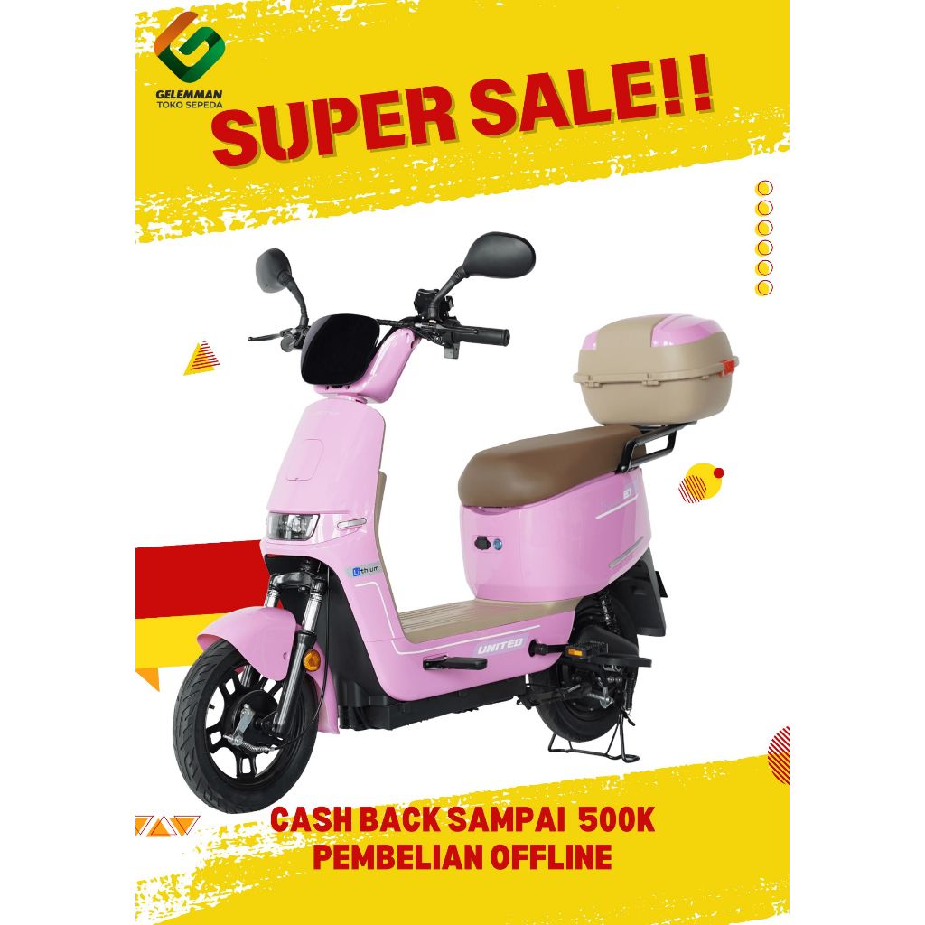 Sepeda Listrik United Espana E1 Lithium