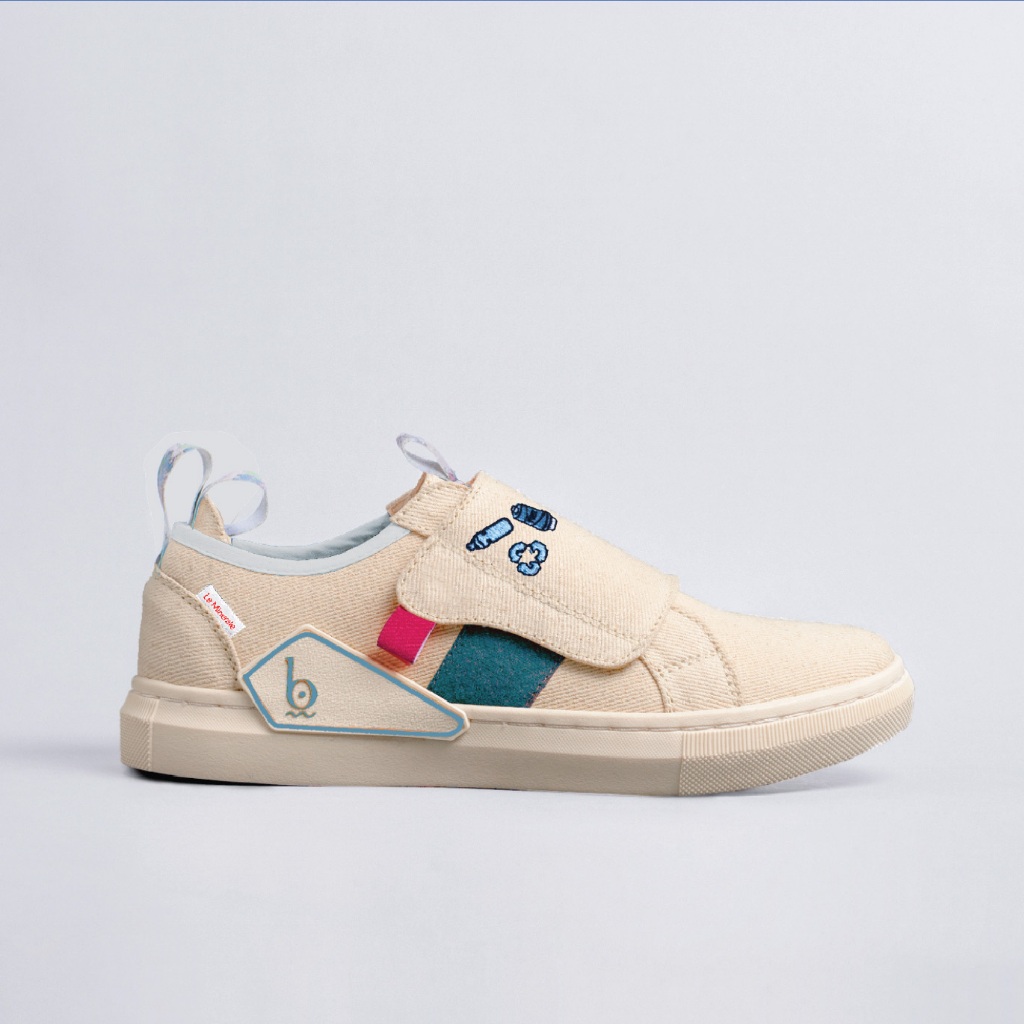 Sepatu Daur Ulang Botol Plastik PET Le Minerale x Pijakbumi - Soybean