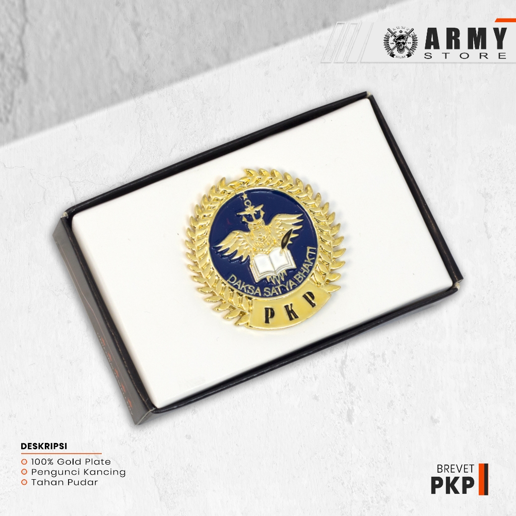 Pin Brevet PKP Daksa Satya Bhakti Premium