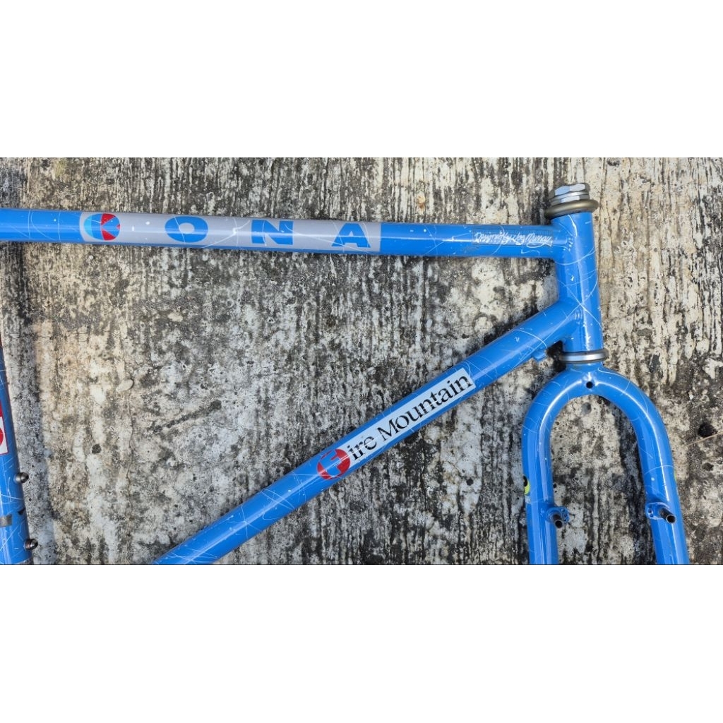 Frameset sepeda MTB vintage KONA Fire Mountain