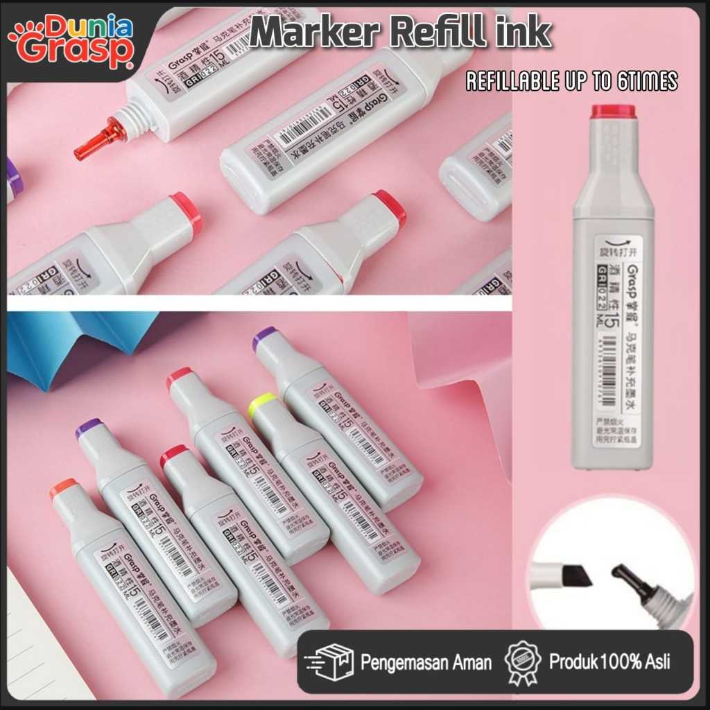 Marker Refill Ink Grasp – Tinta Isi Ulang Spidol