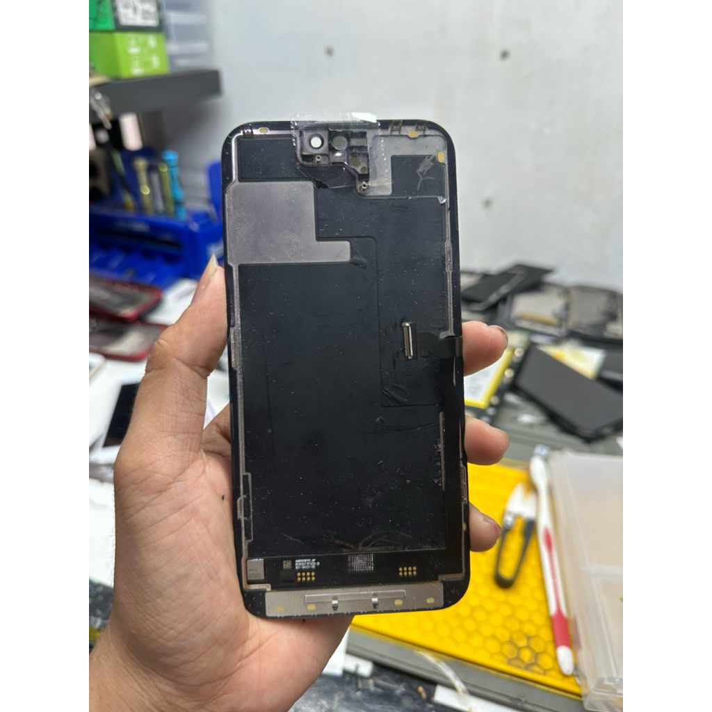 lcd iphone 14 promax ori copotan tested