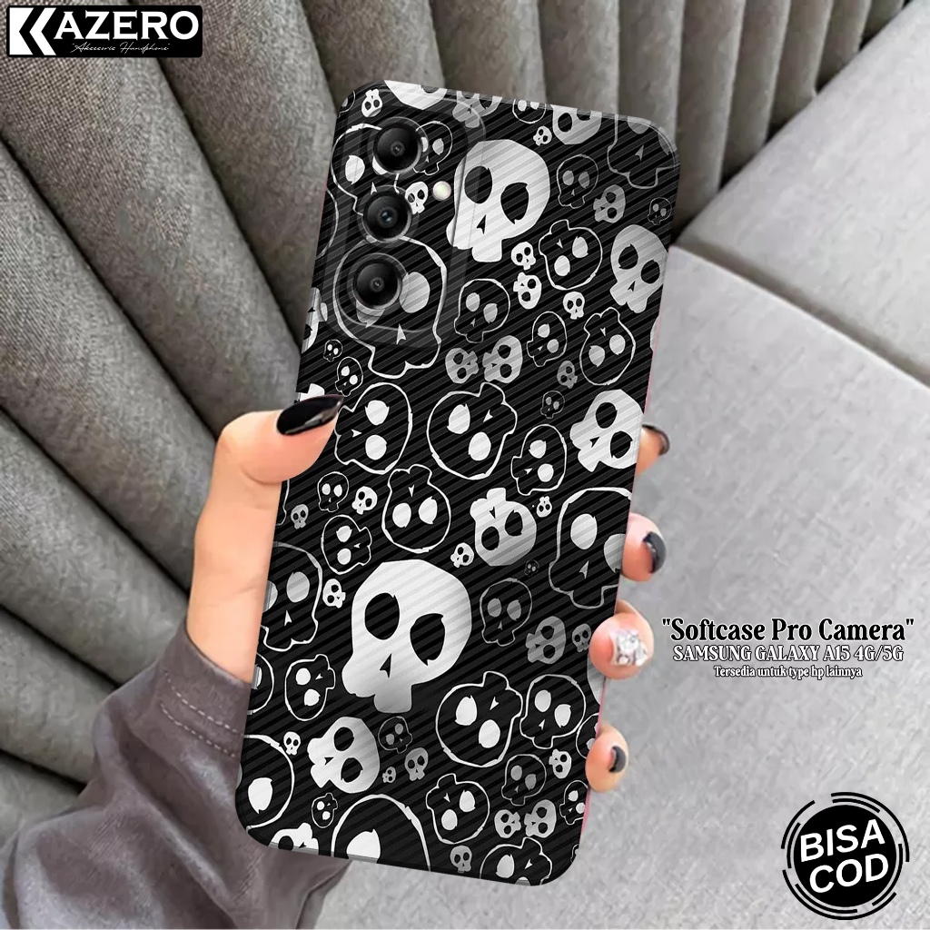 Softcase Samsung Galaxy A15 4G/5G Terbaru Silikon Pro Camera Fashion Case Aesthetic Case Samsung Gal
