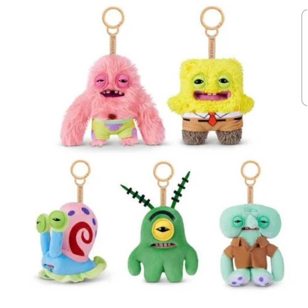 Fuggler Spongebob Keychain Collection Original