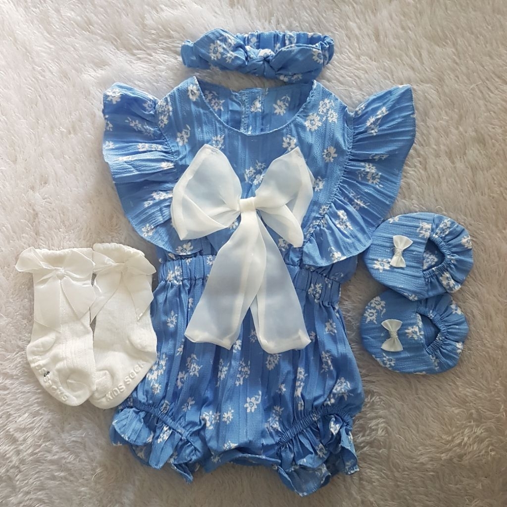 Baju Bayi Tabitha Jumpsuit Set