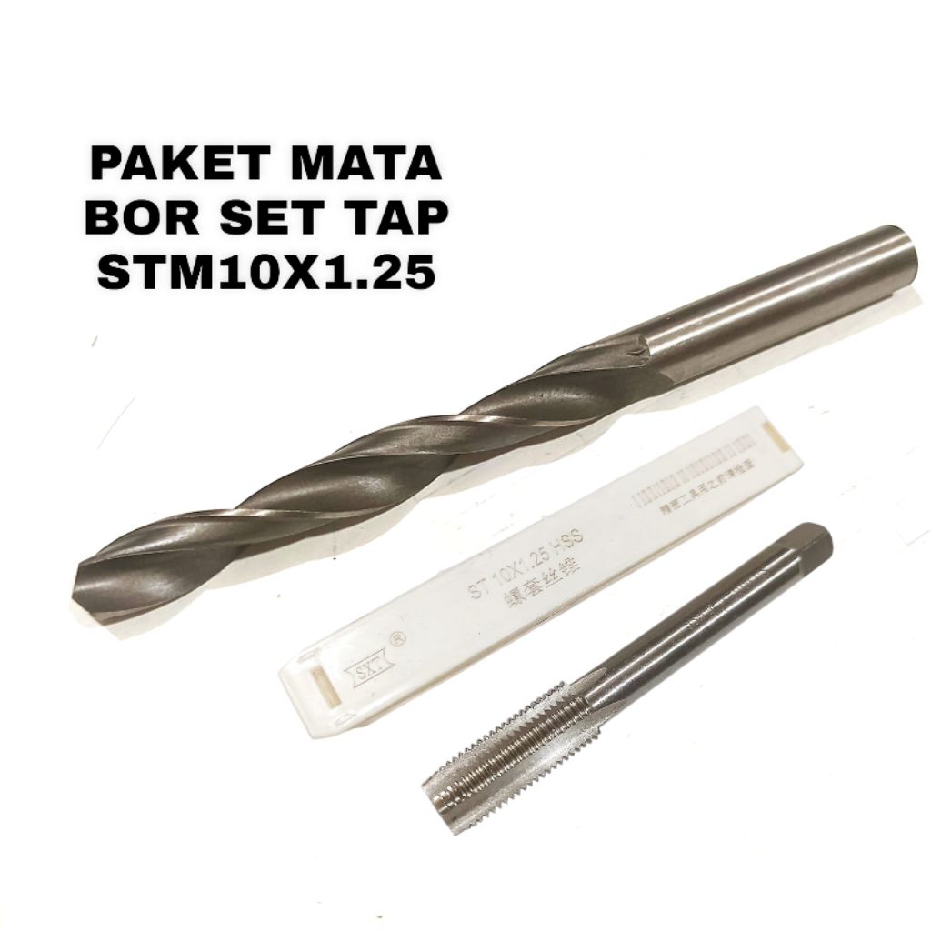 tap recoil set bor recoil m10x1.25 untuk recoil baut 14 bukan baut 10