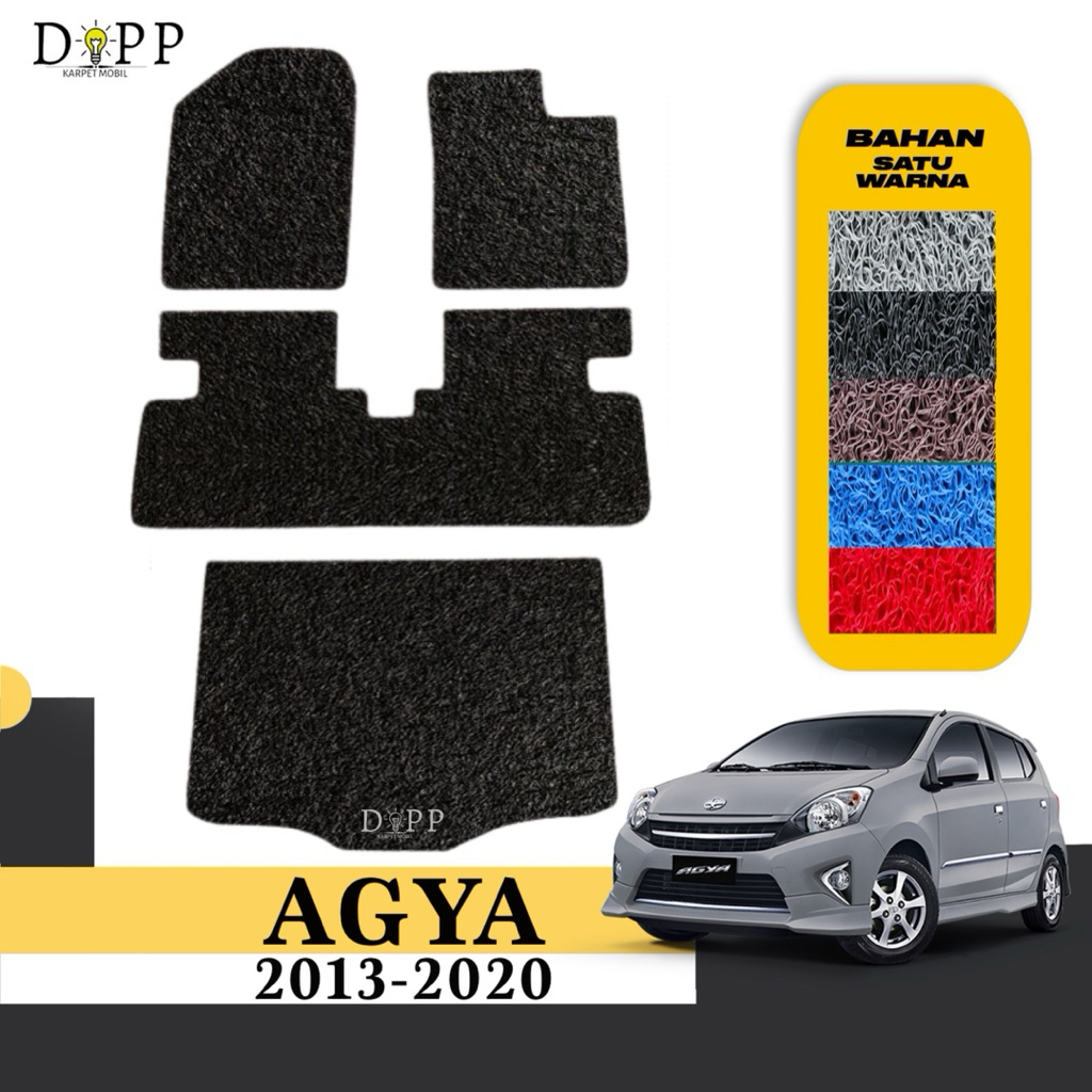Karpet Mobil Agya / Karpet Mobil Mie Bihun Toyota Agya 2013-2020