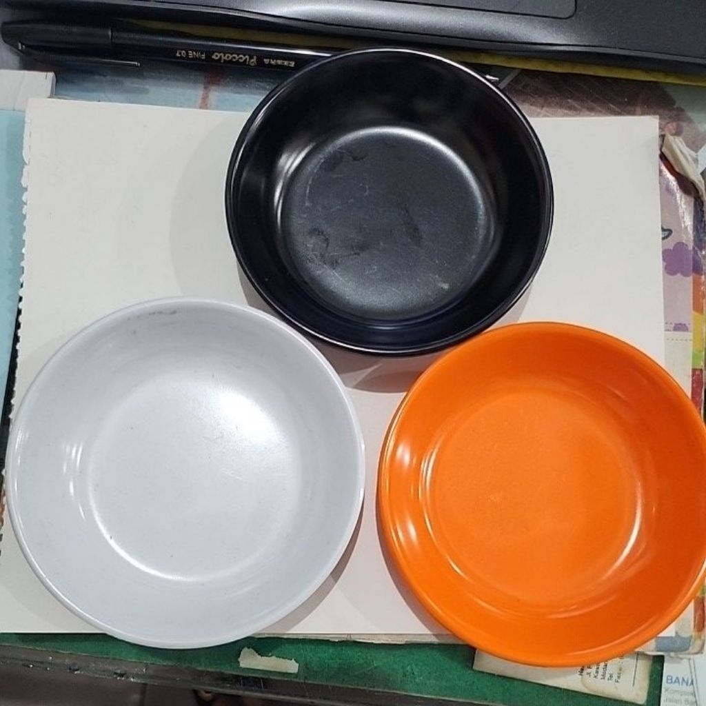 piring sambal melamin 9,5cm Hoover 3838 sauce dish melamin piring cabai piring condiment