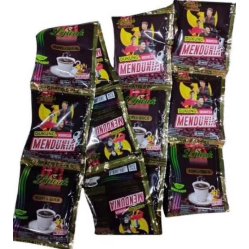 Kopi Luwak Hitam Sachet (Kopi + Gula)/ Eceran