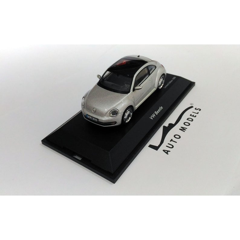 Schuco Volkswagen Beetle Coupe Silver
