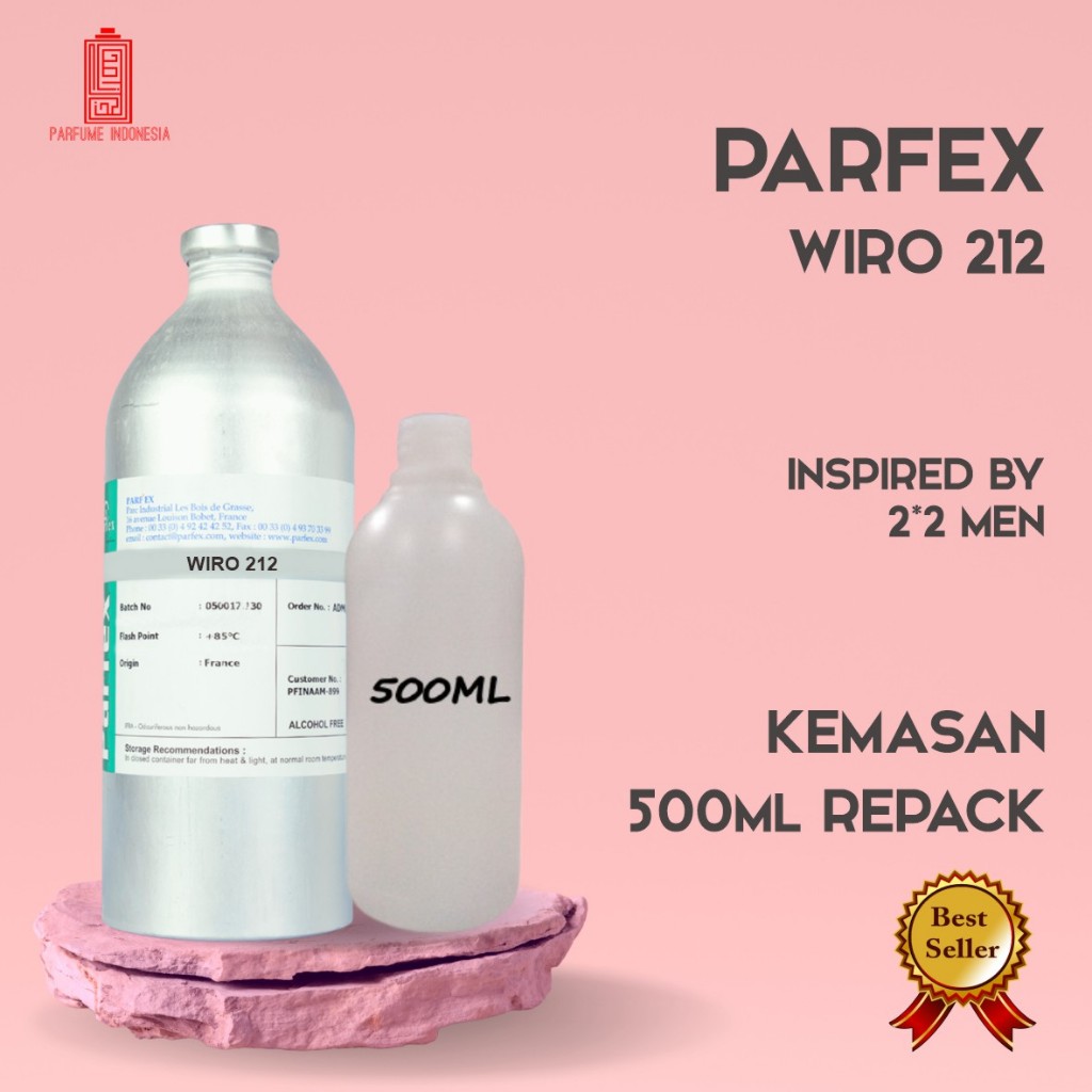 bibit parfum murni WIRO 212 PARFEX 500ML