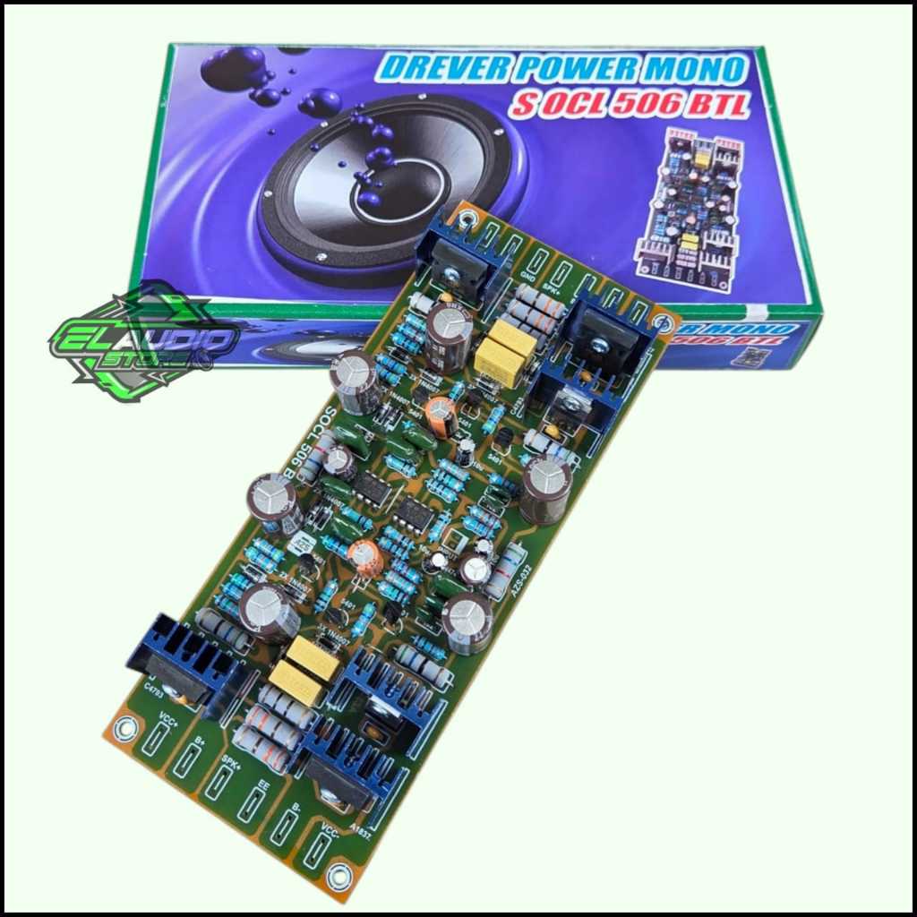 Kit Driver Power Mono Super OCL 506 BTL Bridge / SOCL 506 BTL Suara Mantap Low Sub