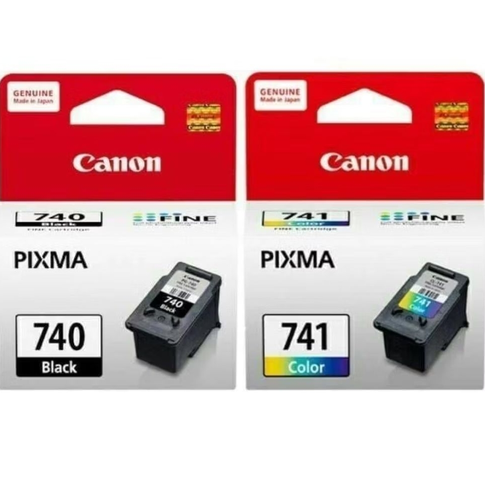 Canon PG 740 Black & CL 741 Color Cartridge Printer MG2170 MG2270 MX377