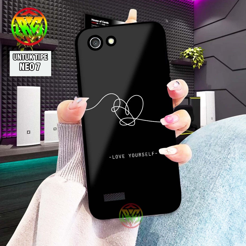 Case Hp Oppo NEO 7 - Softcase Glossy Kilau For Oppo NEO 7 - Case Full Cover Motif Terbaru QUOTES JP 