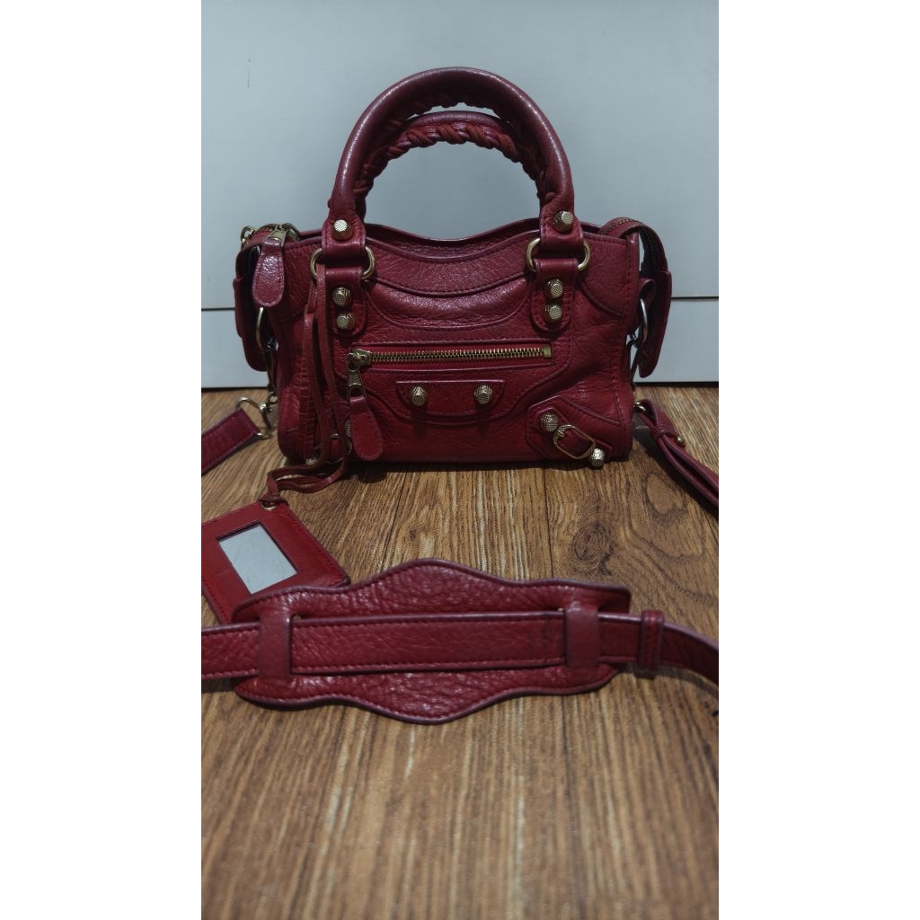 tas balenciaga mini city