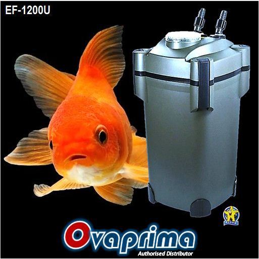 Resun EF1200U Filter Canister Aquarium/Aquascape + Lampu UV EF-1200U