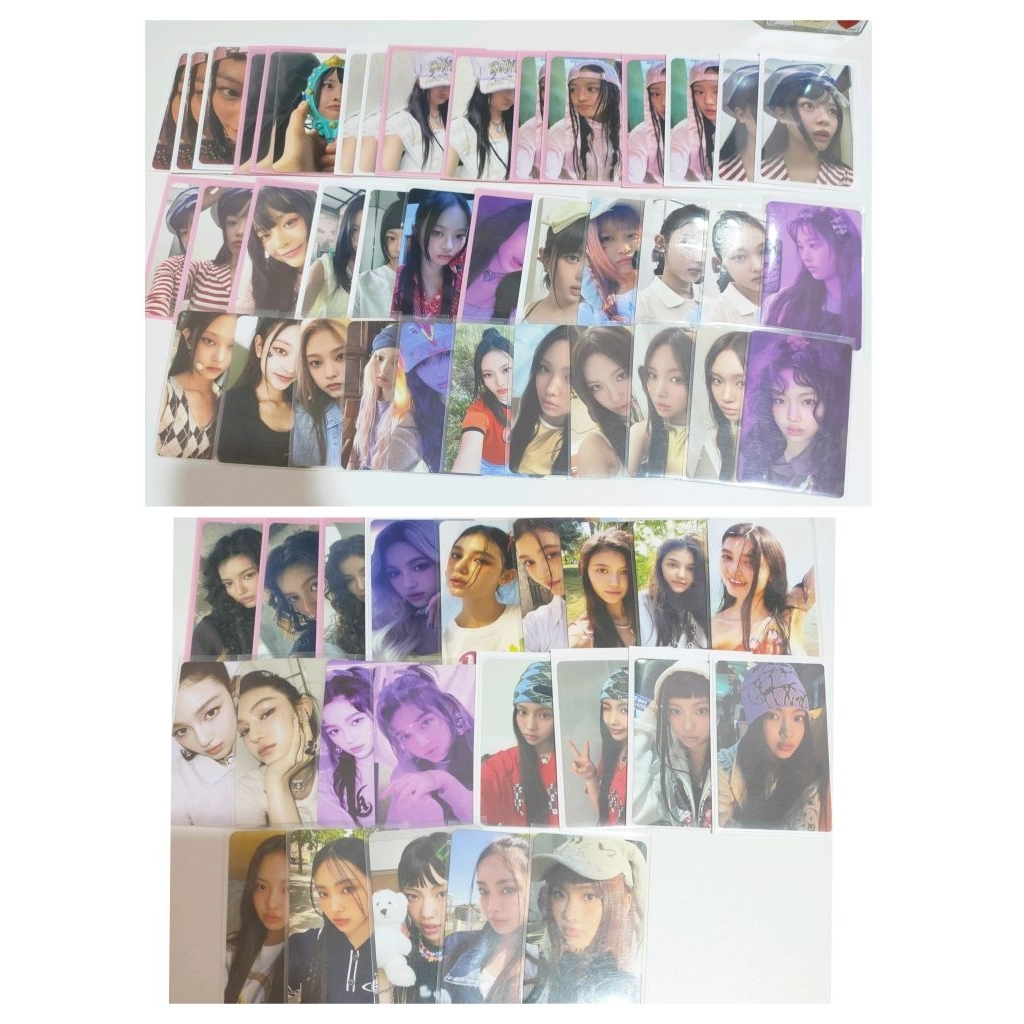 (WAJIB BACA DESKRIPSI) WTS PHOTOCARD HANNI ZOOM HANNI WINK HANNI MIRROR PITA HANNI HAERIN HYEIN DANI