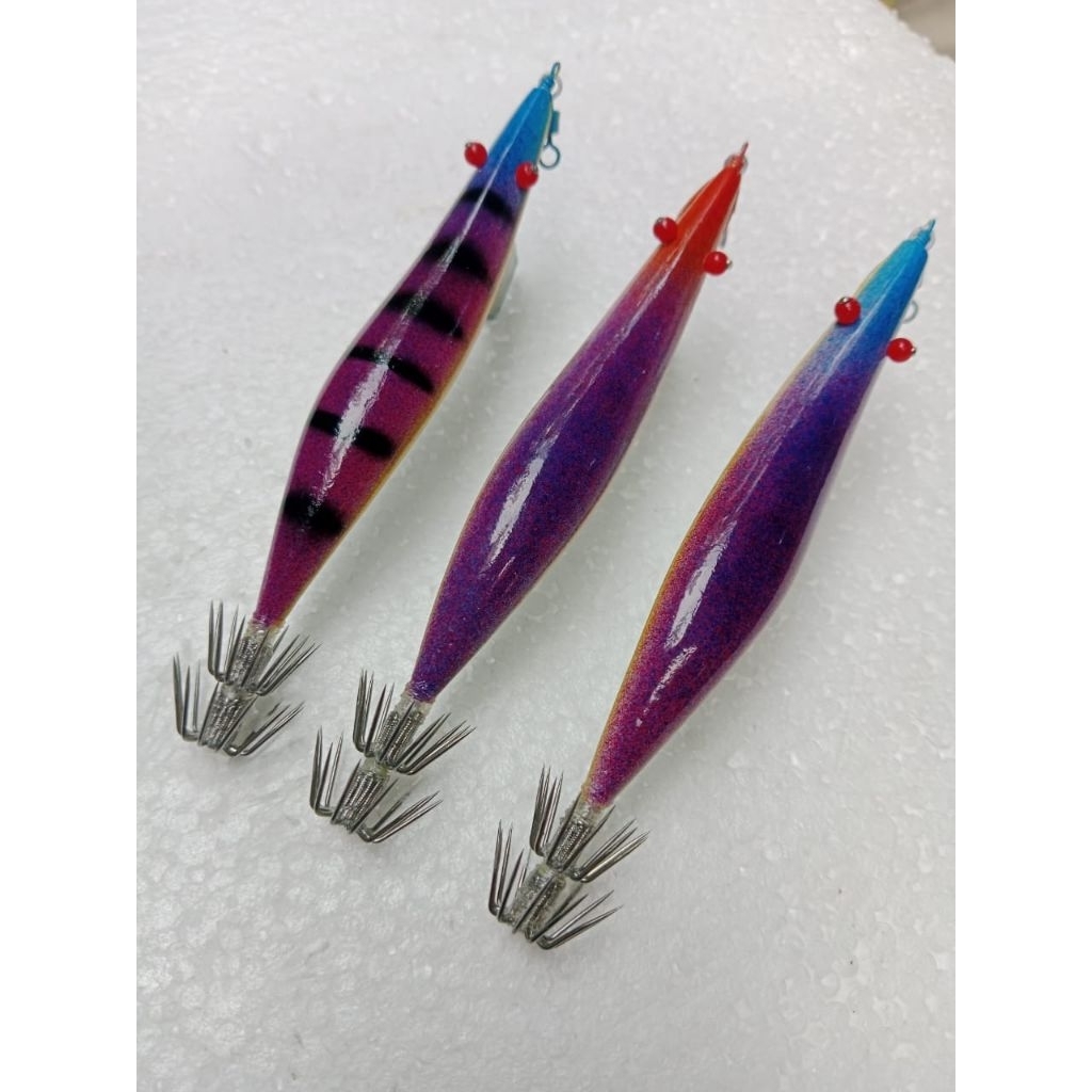 Udang kayu umpan cumi handmade