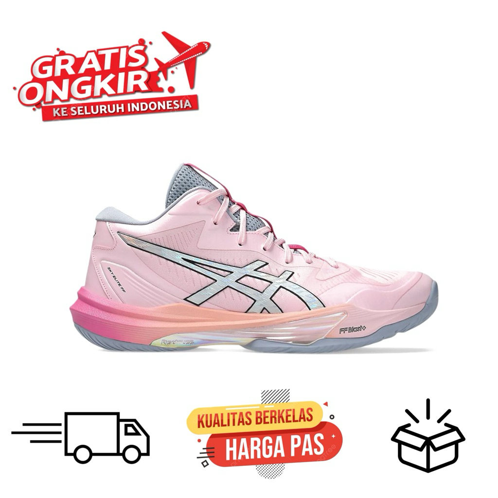 Sepatu Voli Asics Sky Elite FF MT 3 Futurity Pink Women’s