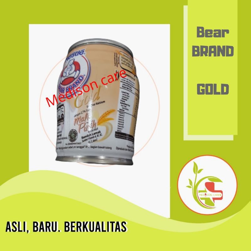 bear brand susu gold beruang nestle MALT | gold 140ml