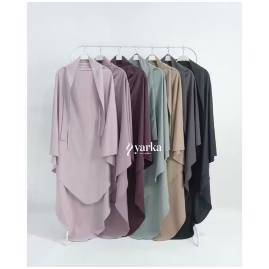 preloved lana french khimar yarka