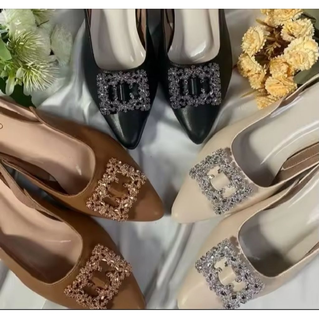 sendal selop sepatu wanita dewasa kekinian