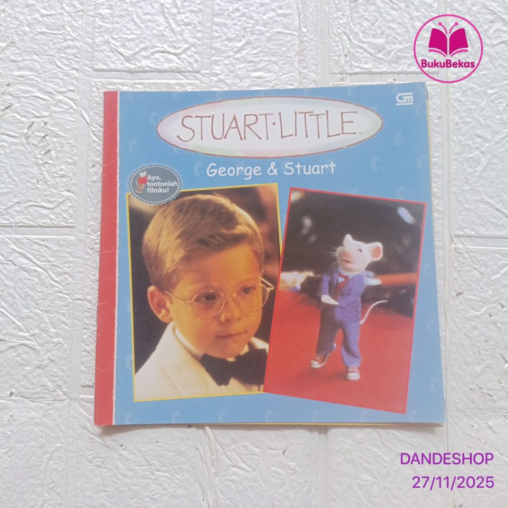Stuart Little ~ George & Stuart - Buku Cerita Anak Bekas Preloved