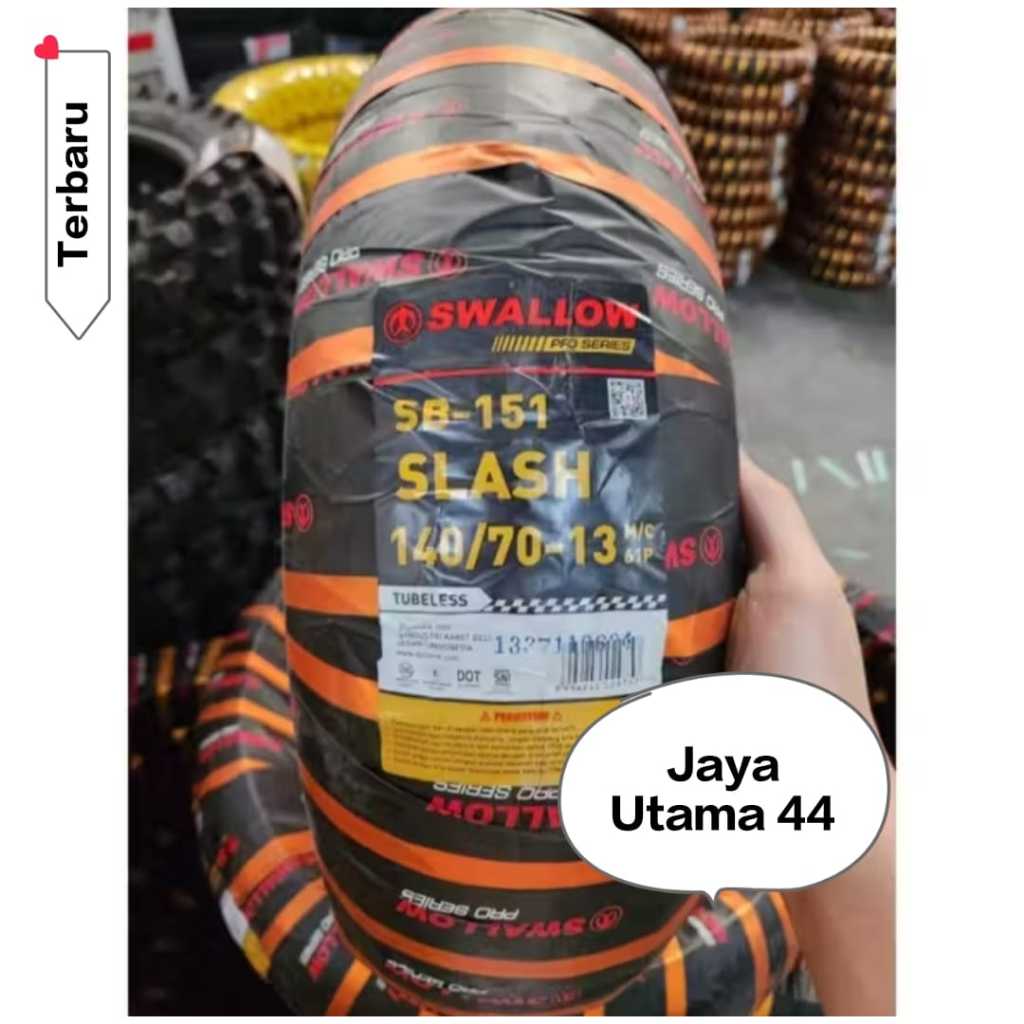 Ban Swallow 140/70-13 Slash SB-151 Tubeless Soft Compound 2025