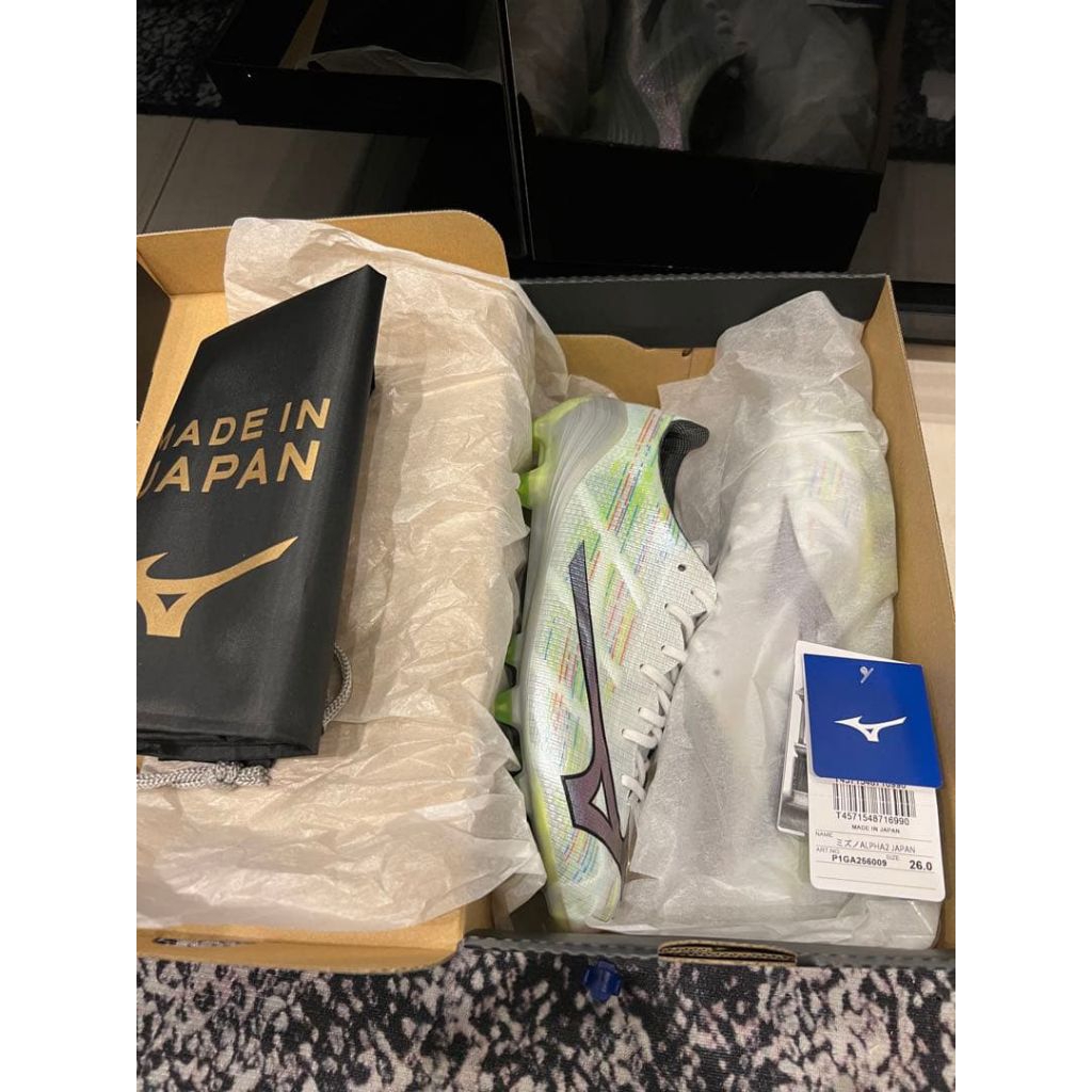 Sepatu Bola Mizuno ALPHA 2 JAPAN Original P1GA256009