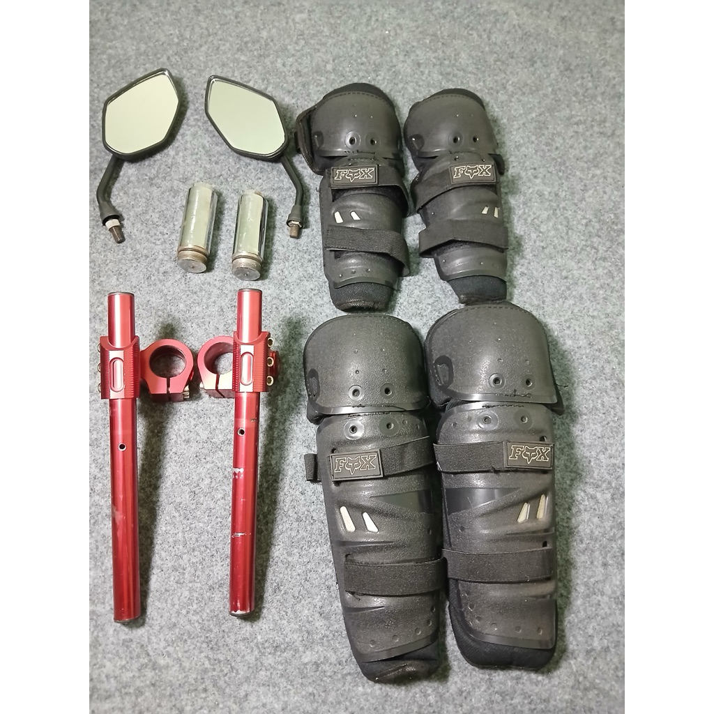 aksesoris bekas motor vixion like new