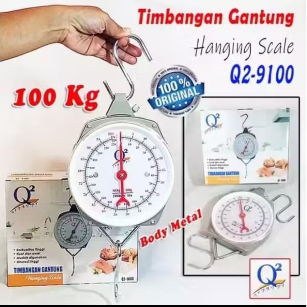 Timbangan Digital Gantung sampai 100kg