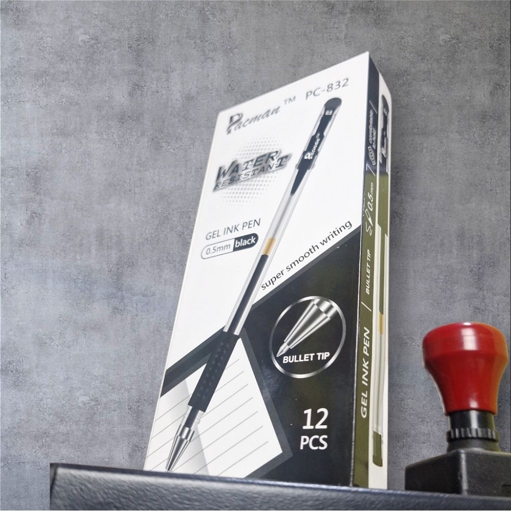 COD-Pulpen Cair 0,5 mm  Isi 12/Pulpen Murah/Pena/Bolpoin/water Resistant Pacman