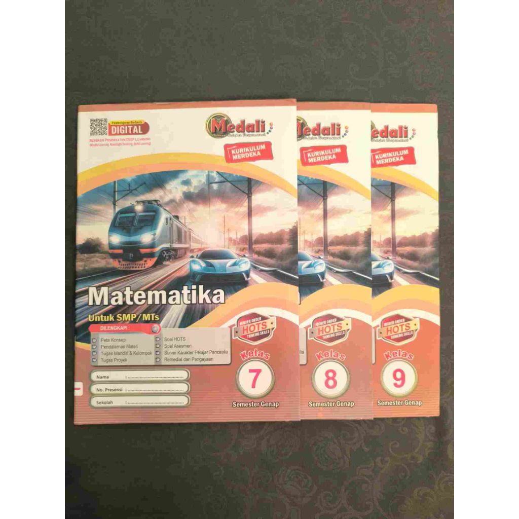 Buku LKS MATEMATIKA SMP/MTS Kelas 7-9 Semester 2 Kurikulum Merdeka*