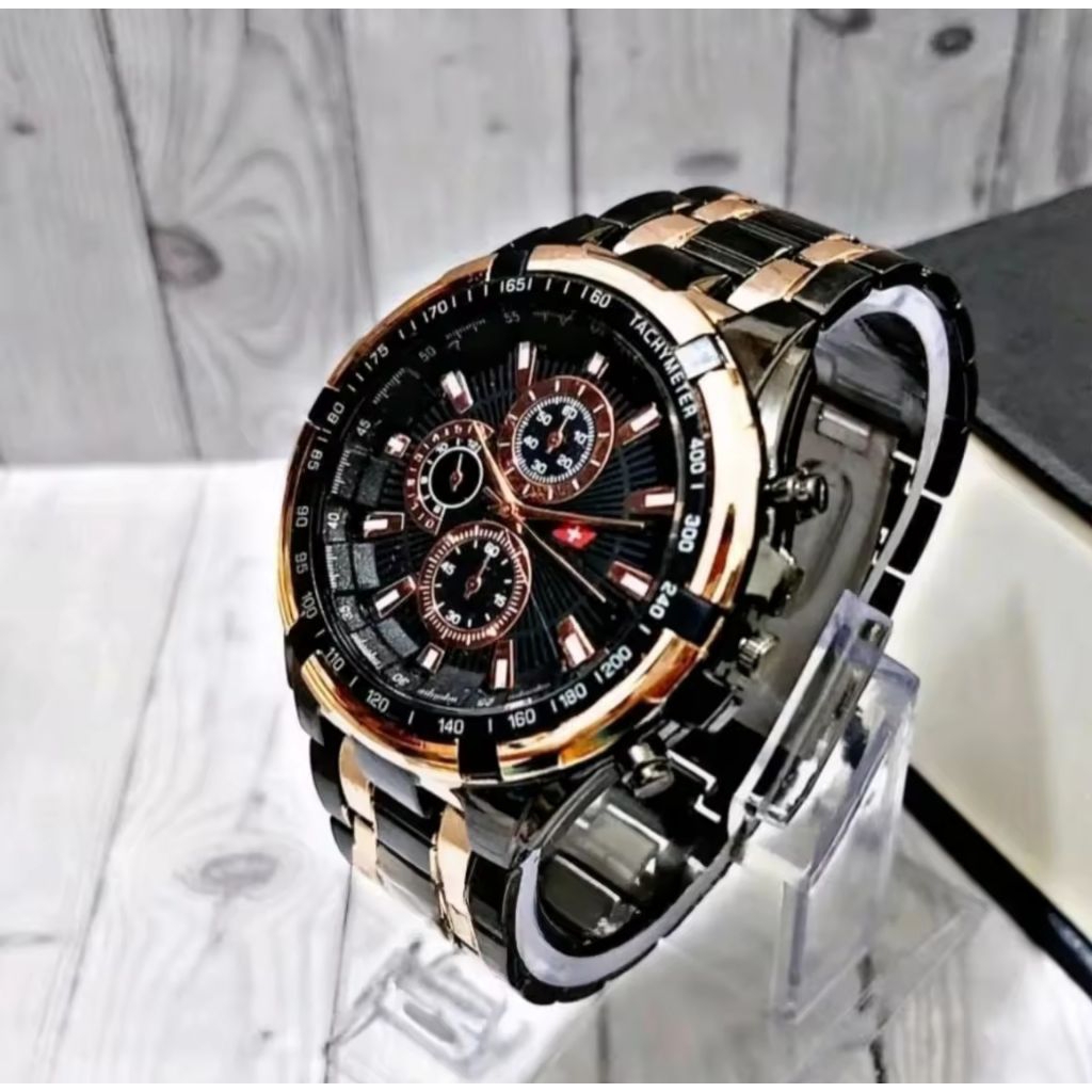 NEW JAM TANGAN RANTAI PRIA BESAR SPORTY KEREN TERBARU KEKINIAN