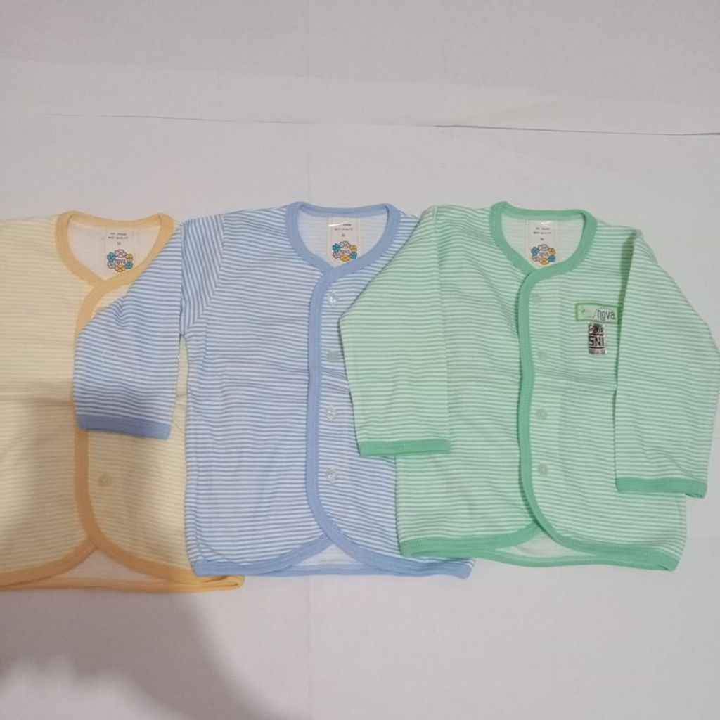 Baju tangan panjang bayi sml/1pc Nova