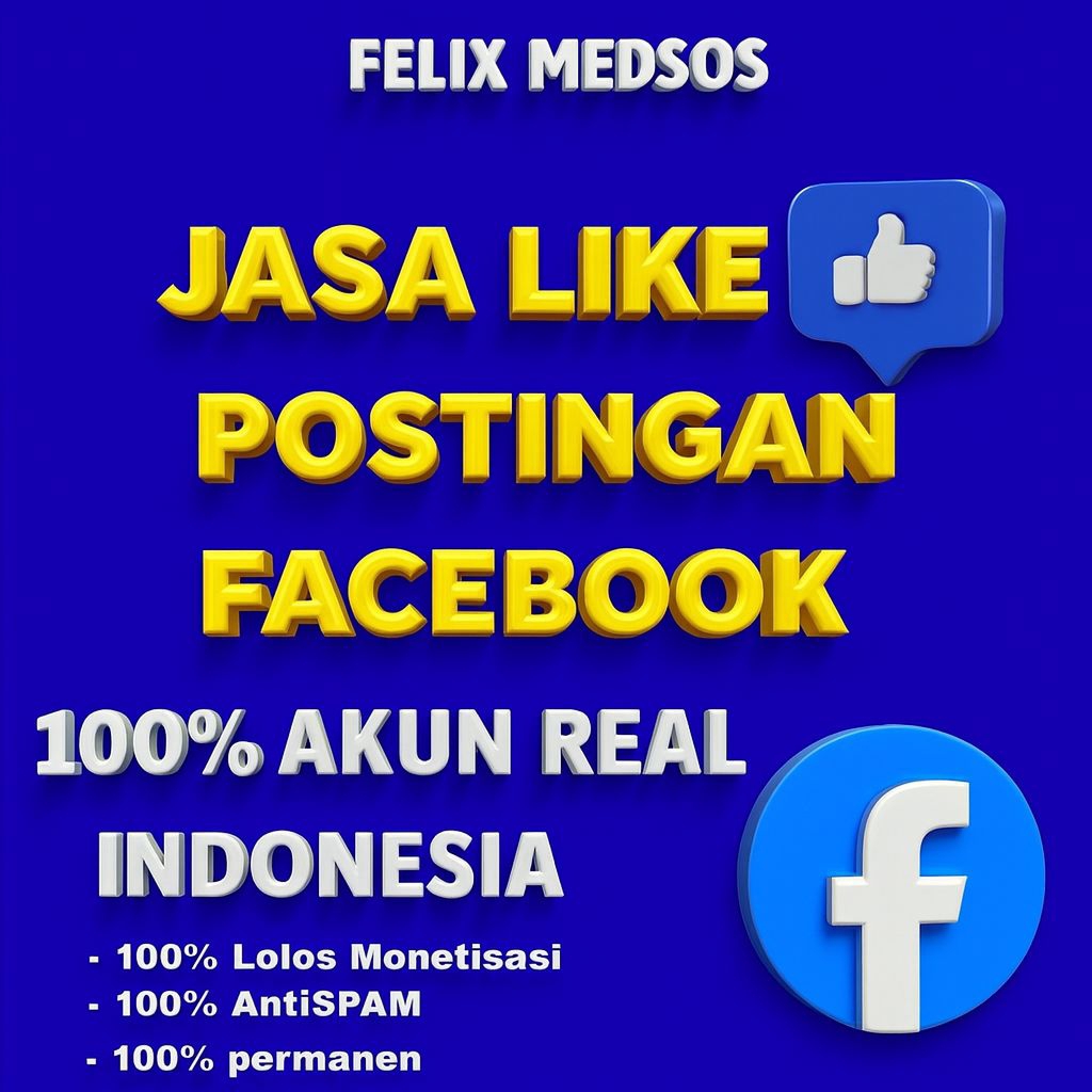 Facebook Like Postingan,Reel,Vidio Real Indonesia